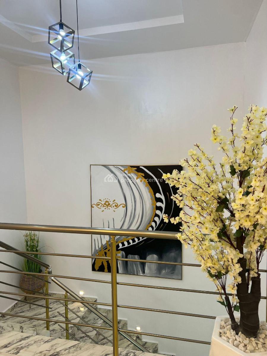 Fully Furnished Four Bedroom Terrace Duplex Comes with 24 Hrs Power, Ikate, Lekki, Lagos, Terraced Duplex for Rent