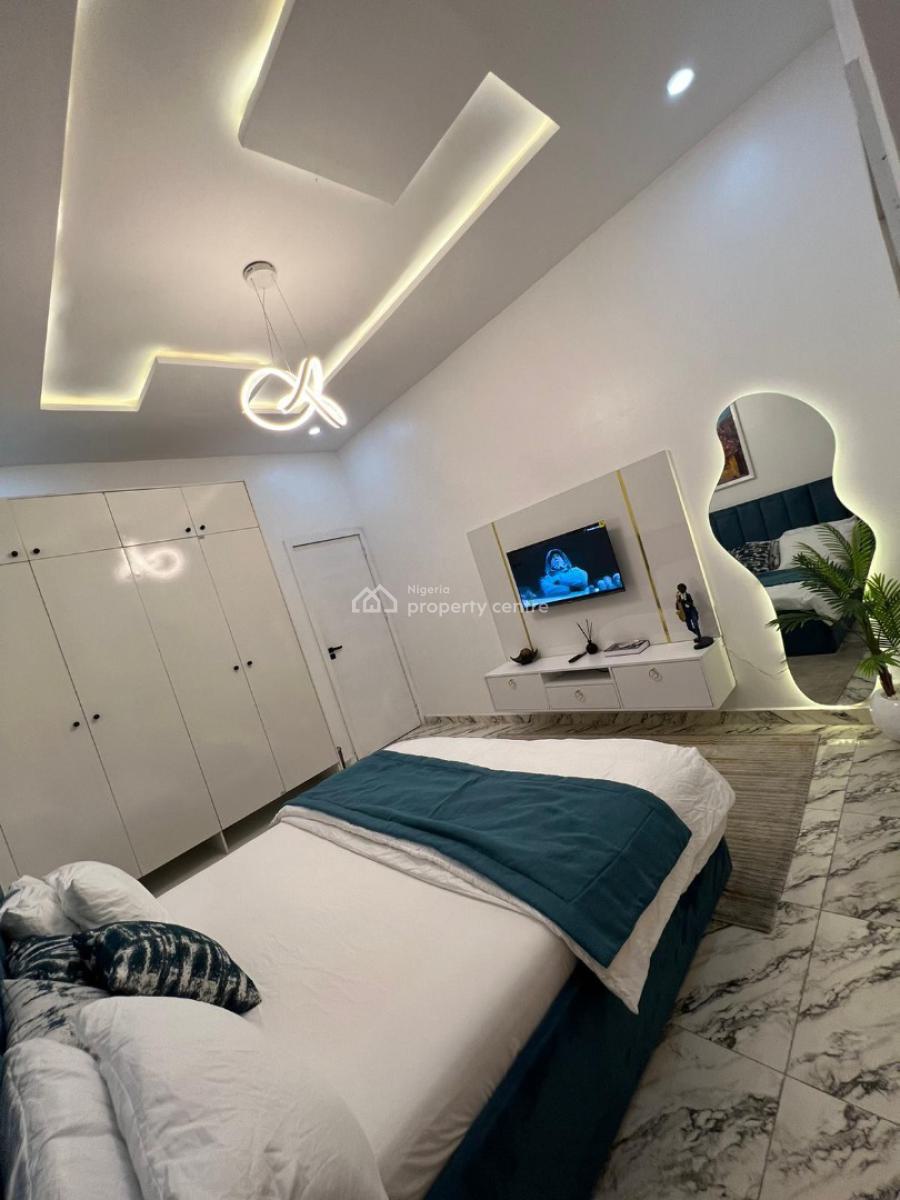 Fully Furnished Four Bedroom Terrace Duplex Comes with 24 Hrs Power, Ikate, Lekki, Lagos, Terraced Duplex for Rent