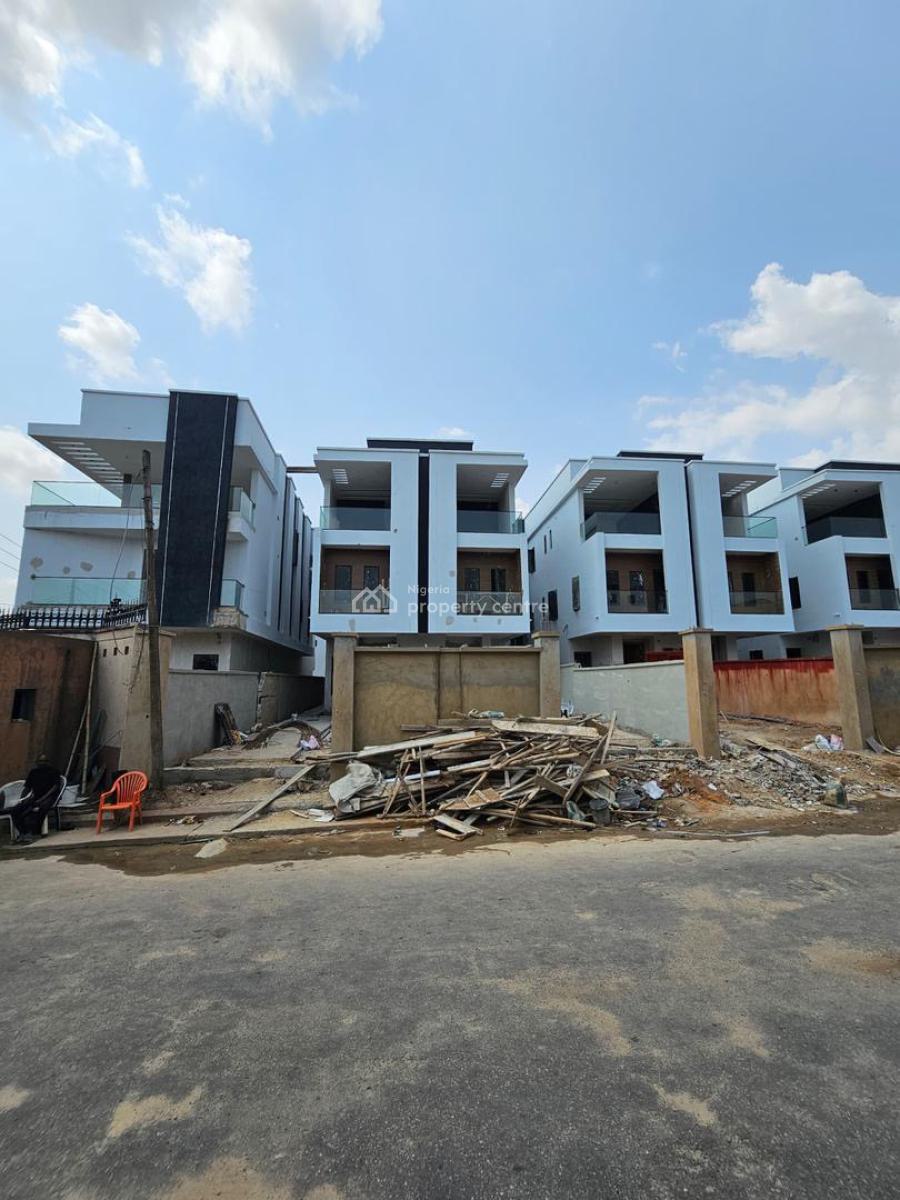Pristine Newly Built 4 Bedroom  Duplex Plus a Bq and Rooftop Terrace, Gra, Ogudu, Lagos, Terraced Duplex for Sale