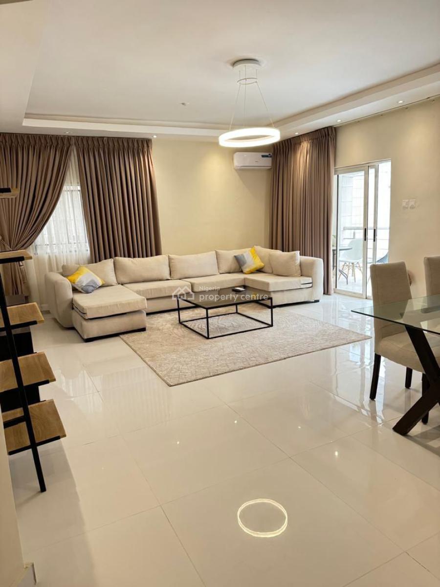 Fully Furnised 3 Bedroom Apartment with Pool, Victoria Island (vi), Lagos, Flat / Apartment for Rent