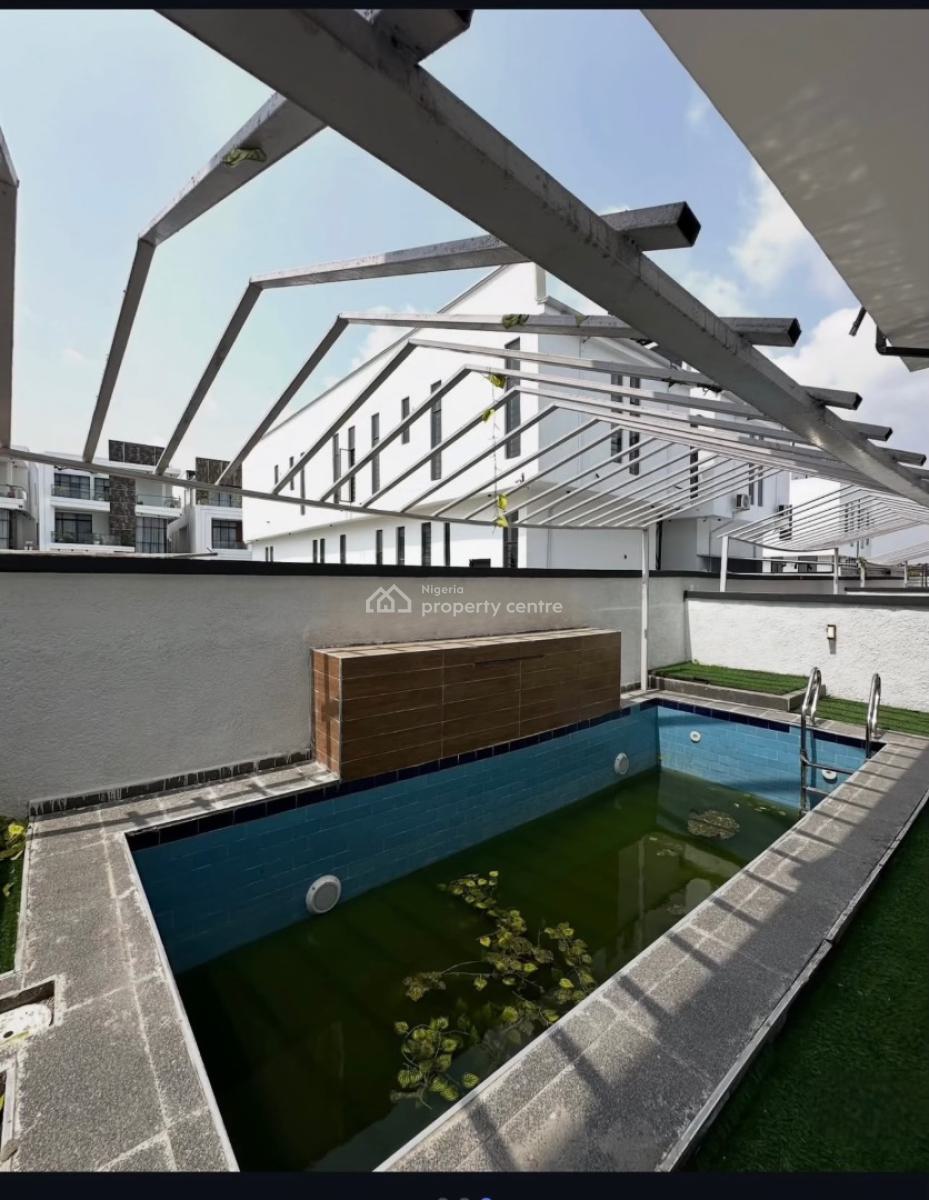 5 Bedroom House with a Pool and Bq, Chevron, Lekki, Lagos, Detached Duplex for Sale