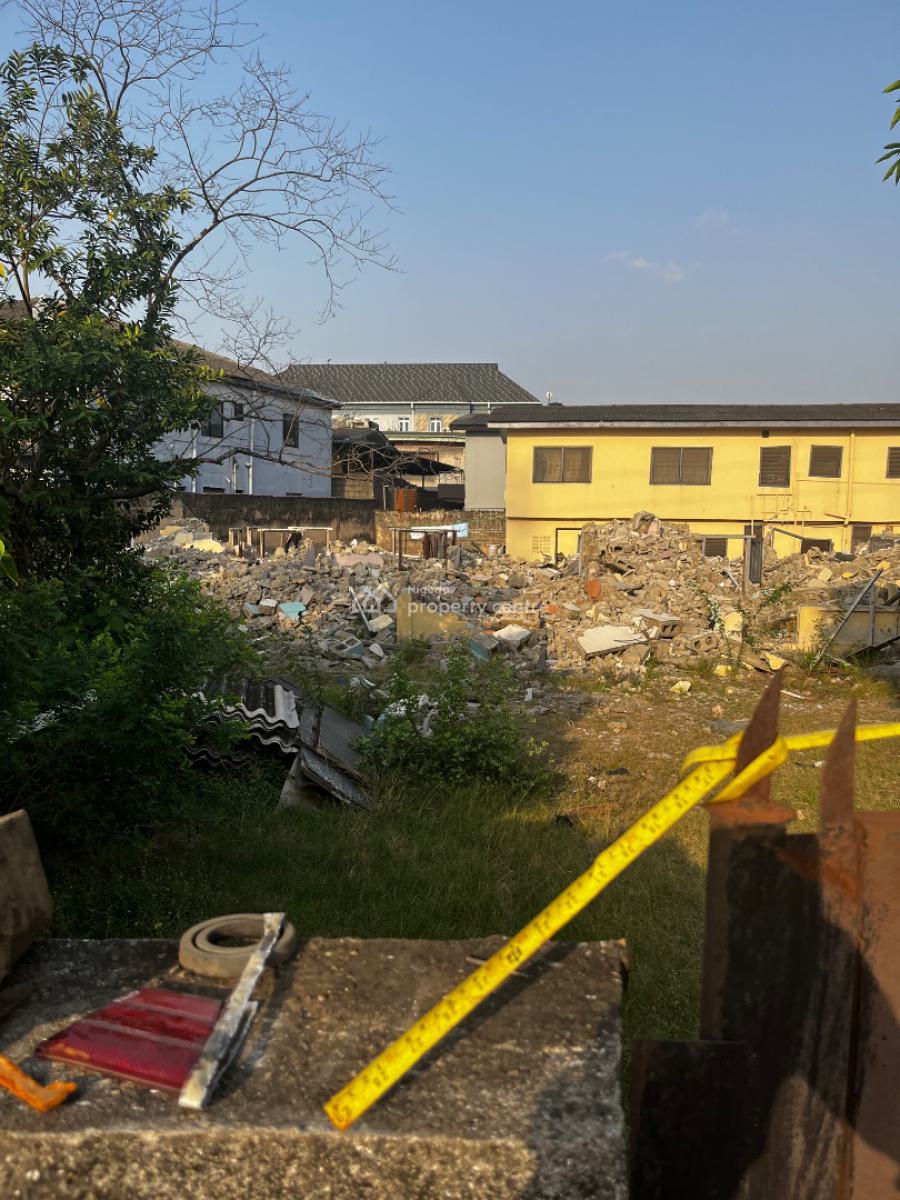 Gated and Fenced Bare Vacant Land, Off Agboyin/ Off Adelabu, Surulere, Lagos, Mixed-use Land for Sale