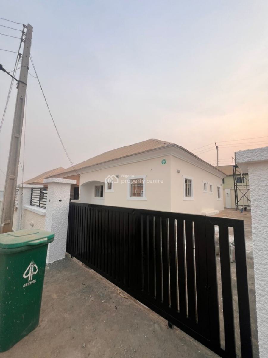 Nice 2 Bedroom Semidetached Bungalow Private Compound, Becky Garden Estate By City College, Karu, Abuja, Semi-detached Bungalow for Rent
