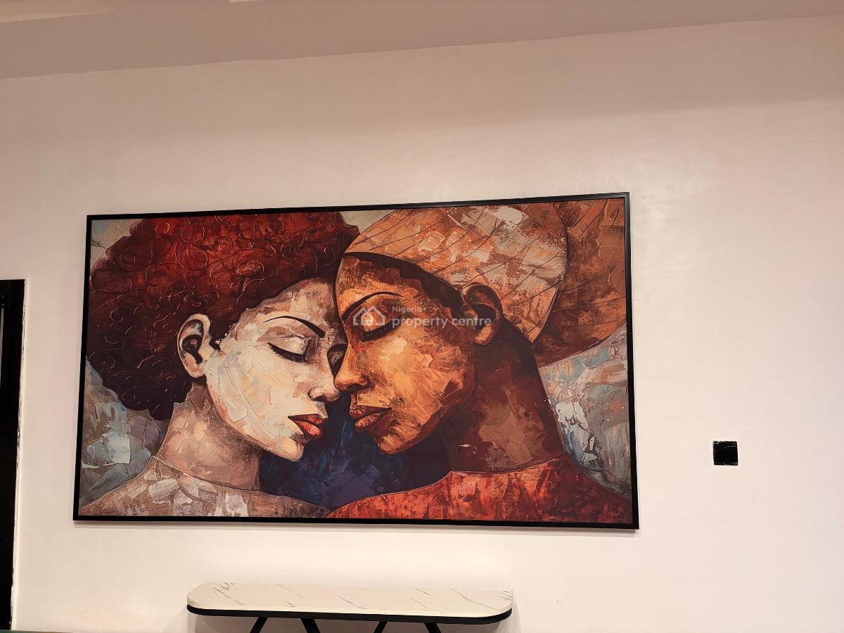 Luxury Self Serviced Furnished 4 Bedroom Terrace House with Internet, Ikota Mega Chicken, Ikota, Lekki, Lagos, Terraced Duplex for Rent