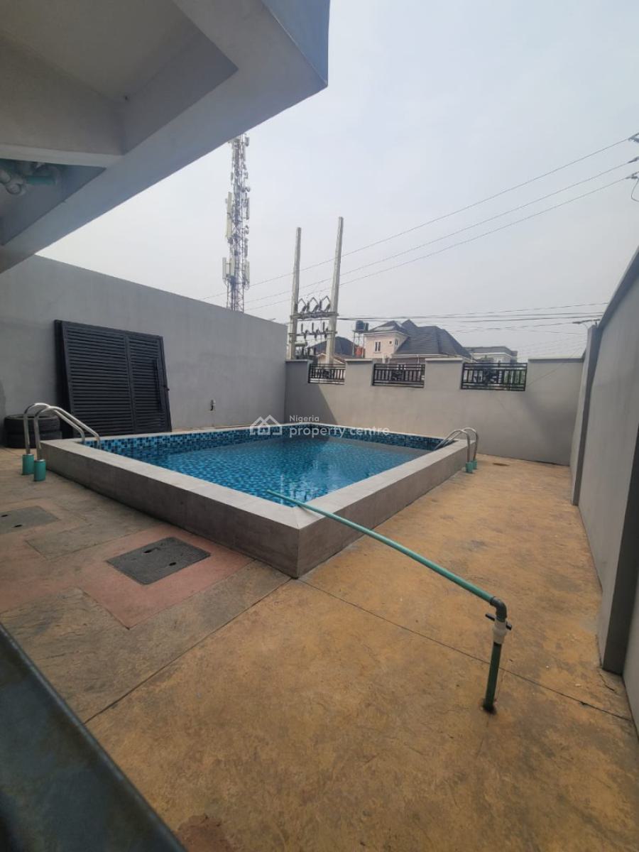 Spacious Luxury 3 Bedroom Apartment with Bq and Pool (3rd Floor), Ikate, Lekki, Lagos, Flat / Apartment for Rent