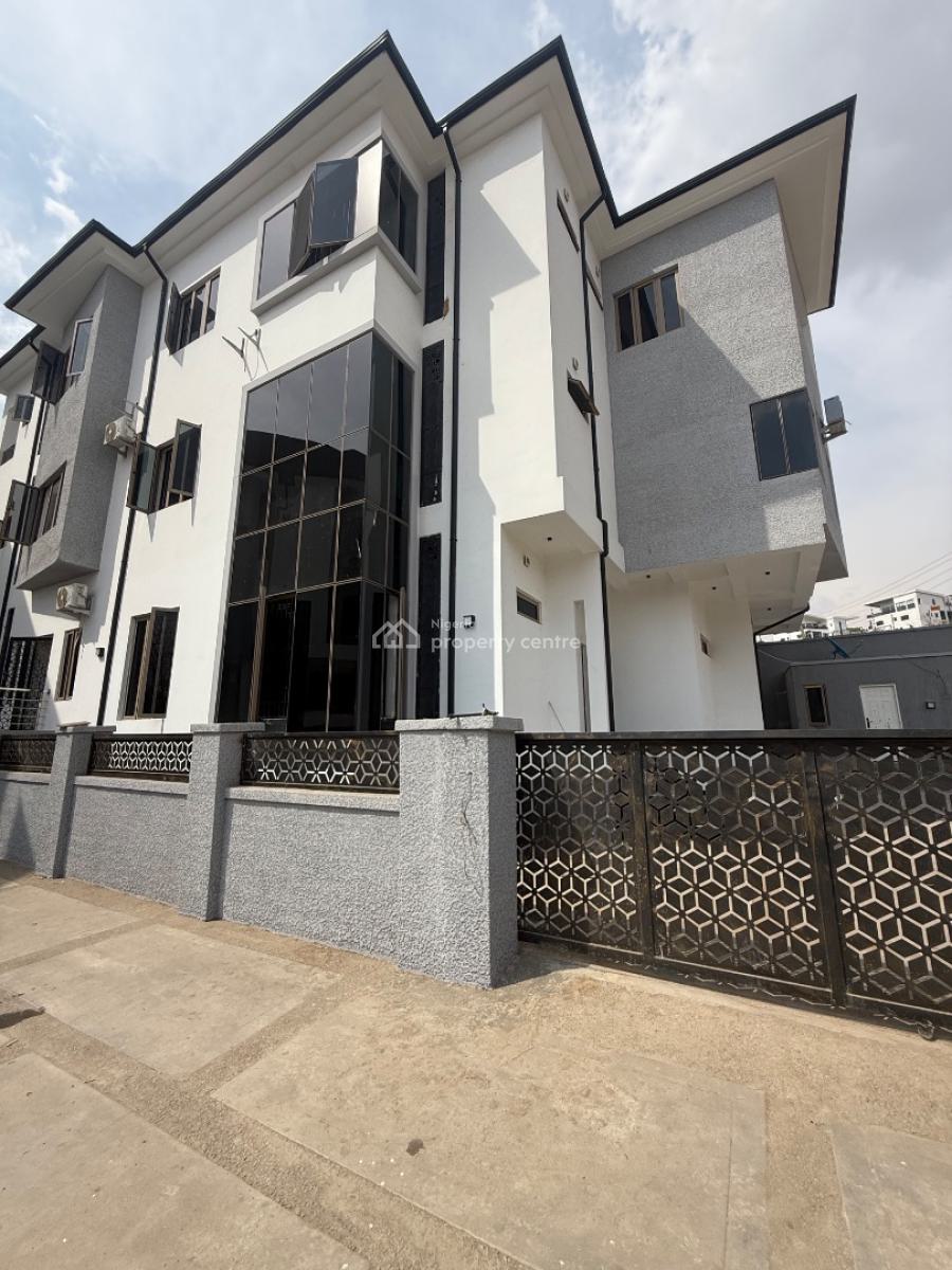 Newly Built N Spacious 4 Bedroom Terrace Duplex with 2 Living Rooms an, Guzape, Guzape District, Abuja, Terraced Duplex for Sale
