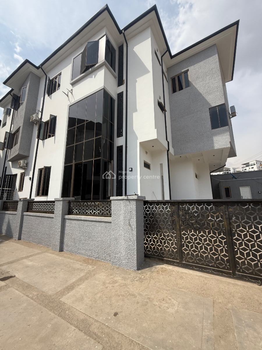 Newly Built N Spacious 4 Bedroom Terrace Duplex with 2 Living Rooms an, Guzape, Guzape District, Abuja, Terraced Duplex for Sale