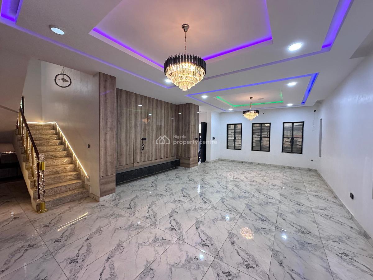 5 Bedroom Detached Duplex with Bq  Smart House  Solar Powered System, Wuye, Abuja, Detached Duplex for Sale