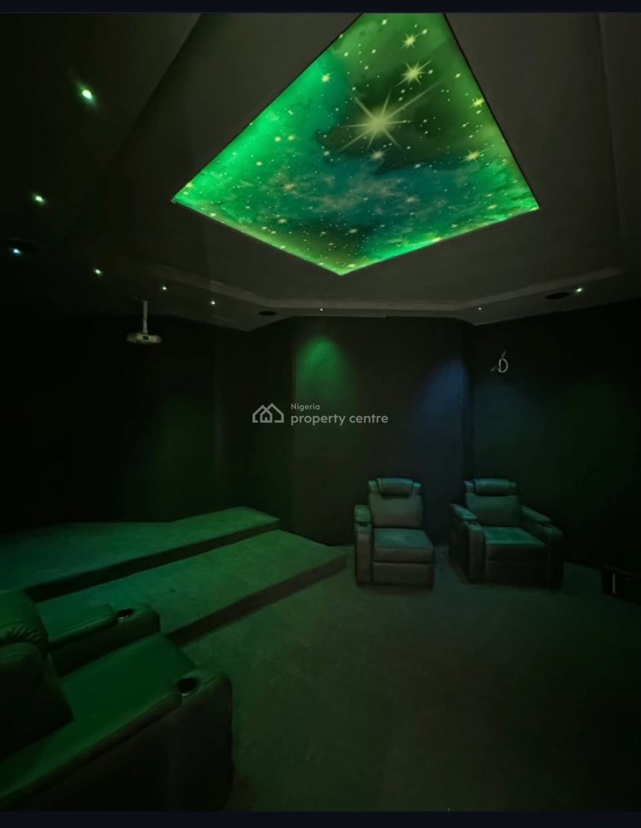 5 Bedrooms House a Pool Cinema Rooftop Terrace Bq, Chevron, Lekki, Lagos, Detached Duplex for Sale