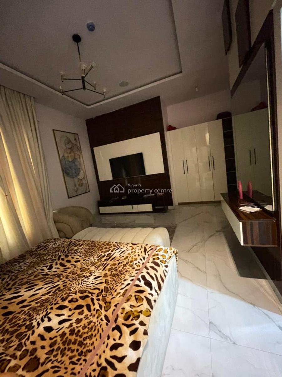 Fully Furnished Luxury 6 Bedroom Fully Duplex + 2 Spacious Bqs, Pinnock Beach Estate, Osapa, Lekki, Lagos, Detached Duplex for Rent
