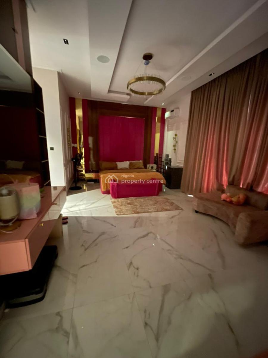 Fully Furnished Luxury 6 Bedroom Fully Duplex + 2 Spacious Bqs, Pinnock Beach Estate, Osapa, Lekki, Lagos, Detached Duplex for Rent