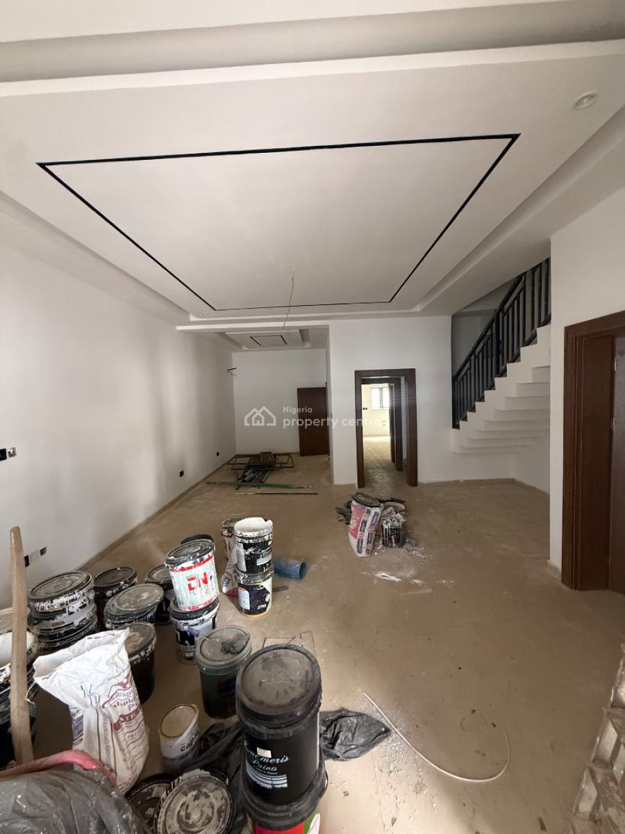 Newly Built & Spacious 4 Bedrooms Terraced Duplex with 2 Living Rooms, Guzape District, Abuja, Terraced Duplex for Sale