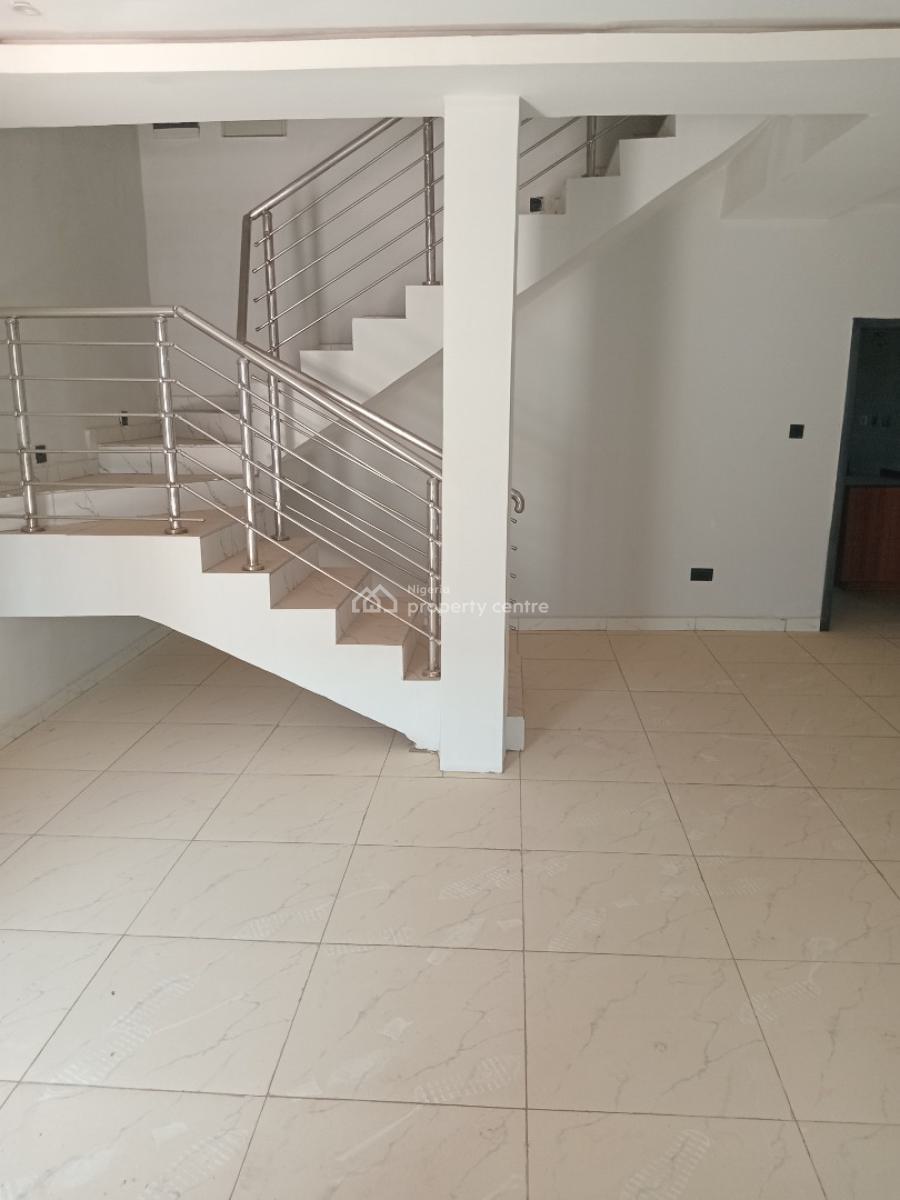a Newly Built 4 Bedroom Terraced Duplex + 1 Bq Attached., After The Catholic Church, Gaduwa, Abuja, Terraced Duplex for Rent
