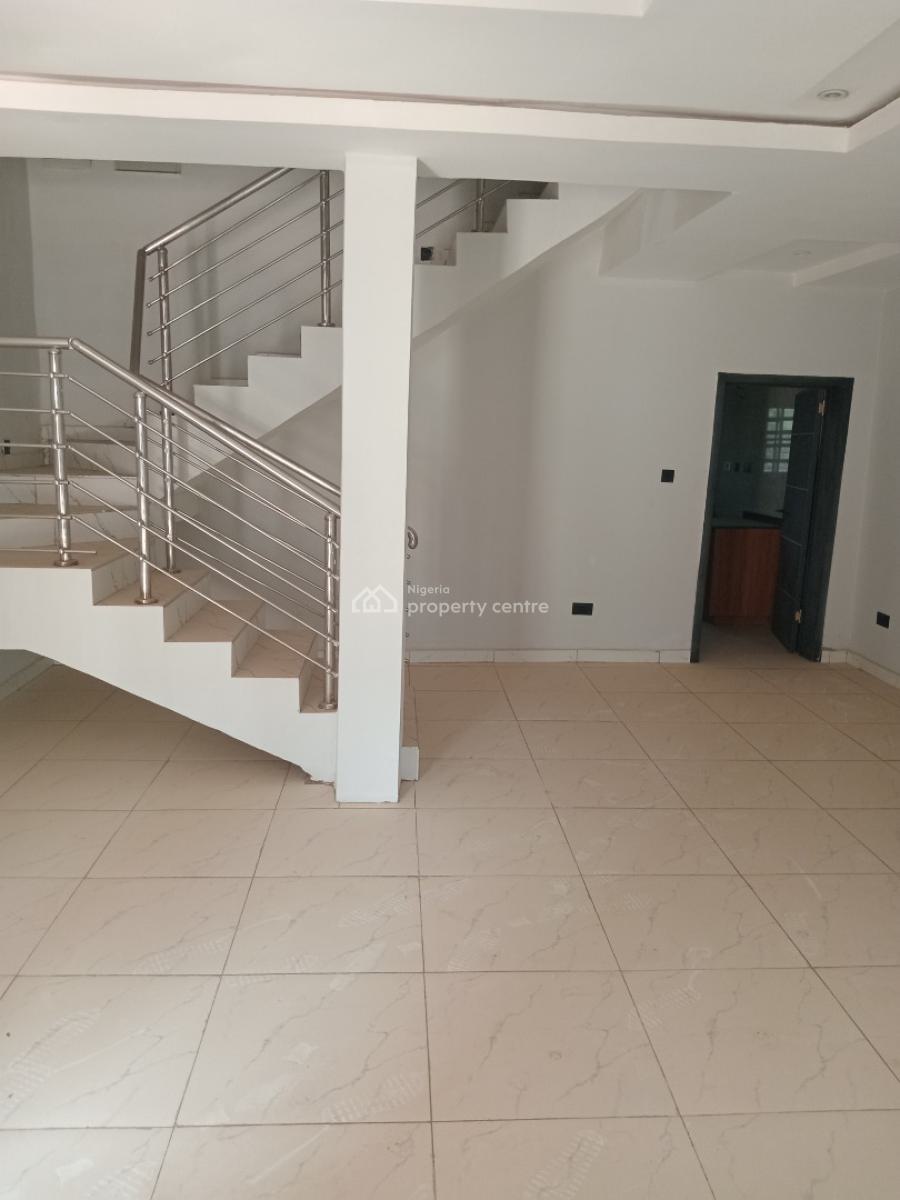 a Newly Built 4 Bedroom Terraced Duplex + 1 Bq Attached., After The Catholic Church, Gaduwa, Abuja, Terraced Duplex for Rent