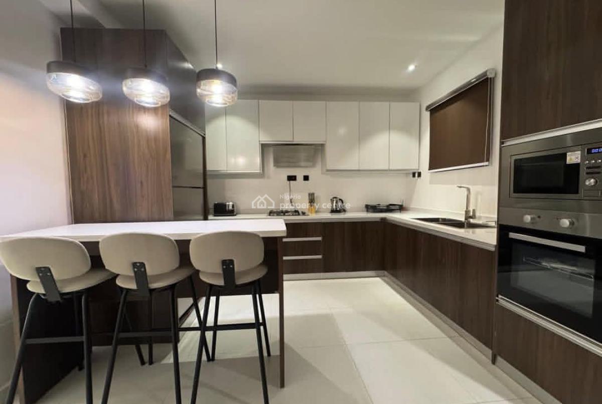 Fully Serviced & Furnished 2 Bedroom Apartment with Fitted Kitchen, Ikate, Lekki, Lagos, Flat / Apartment for Rent