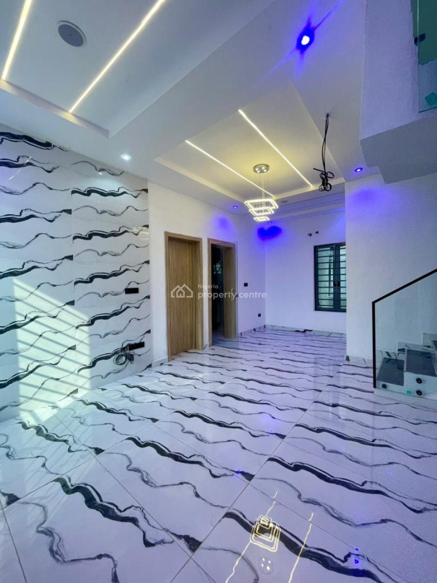 Decently Built 4 Bed Semi Detached Luxury Home with Bq, Ajah, Lagos, Semi-detached Duplex for Sale