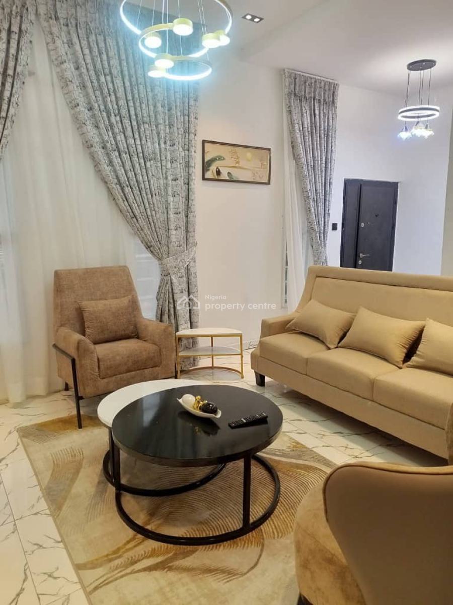 Fully Furnished Studio Apartment with 24/7 Power Supply, Chevy View Estates Chevron, Lekki, Lagos, Self Contain (single Rooms) for Rent