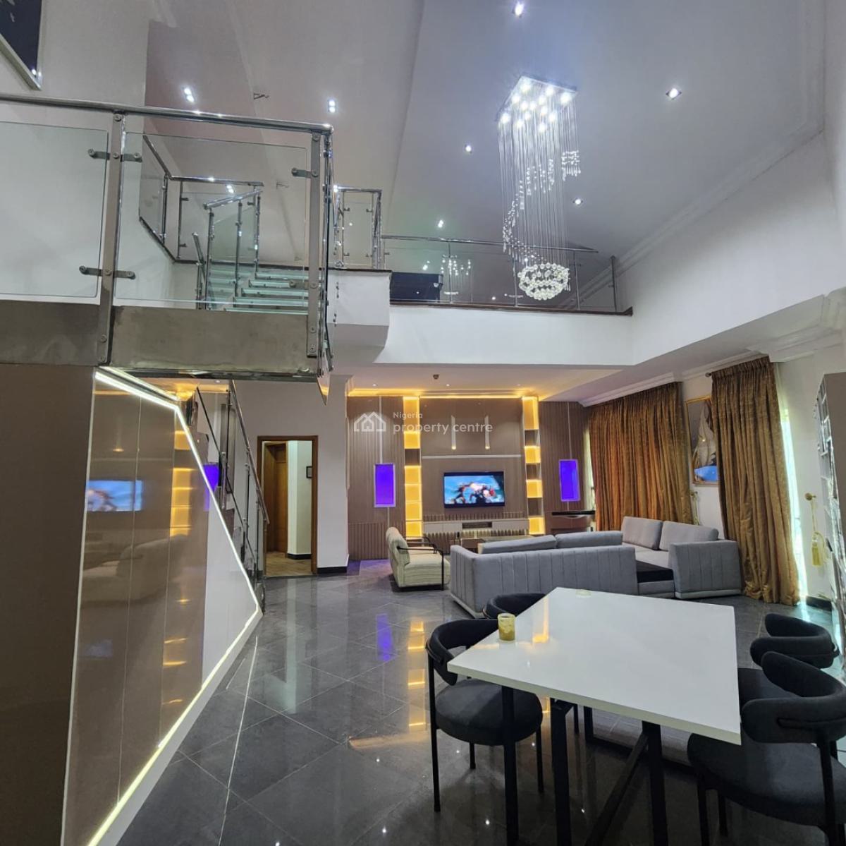 Fully Furnished 3 Bedroom Maisonette with Home Office, Oniru, Victoria Island (vi), Lagos, House for Rent