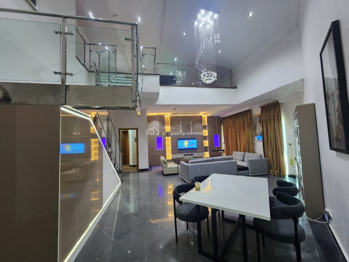 Fully Furnished 3 Bedroom Maisonette with Home Office, Oniru, Victoria Island (vi), Lagos, House for Rent