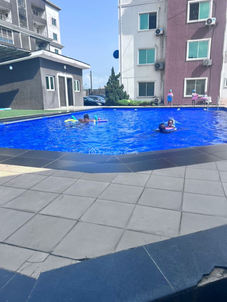 Executive Serviced 2 Bedrooms Terraced Duplex with a Room Bq, Ikate Elegushi, Lekki, Lagos, Terraced Duplex for Rent