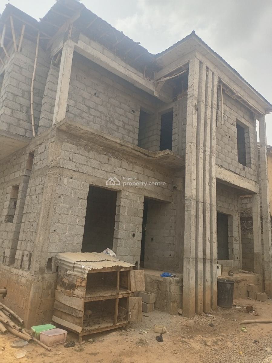 5 Bedroom Full Detached Duplex 2 Living Rooms Main and Private Living, Fo1 Layout, Kubwa, Abuja, Detached Duplex for Sale