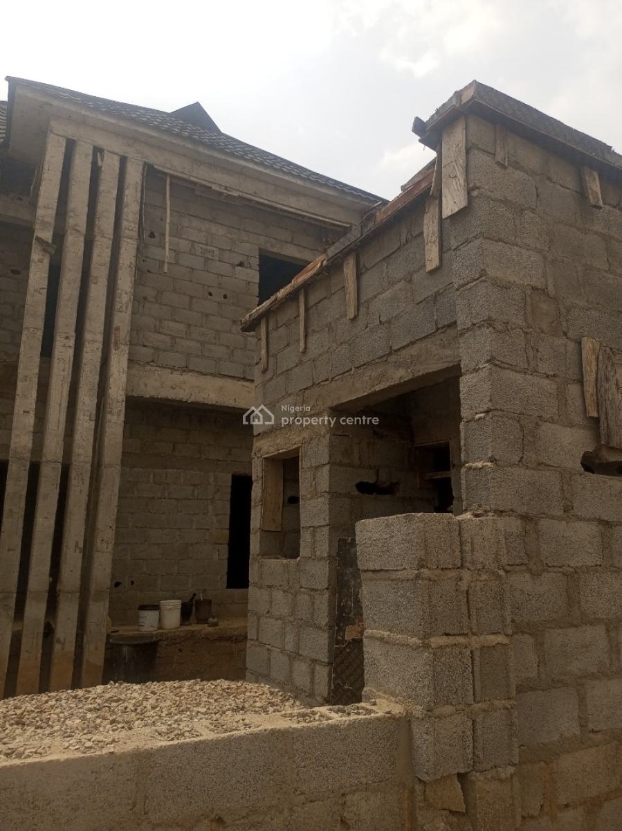5 Bedroom Full Detached Duplex 2 Living Rooms Main and Private Living, Fo1 Layout, Kubwa, Abuja, Detached Duplex for Sale