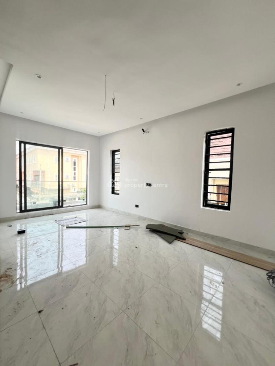 Exquisite 4 Bedroom Semi - Detached Duplex with Bq in a Secured Estate, Chevron, Lekki, Lagos, Semi-detached Duplex for Sale