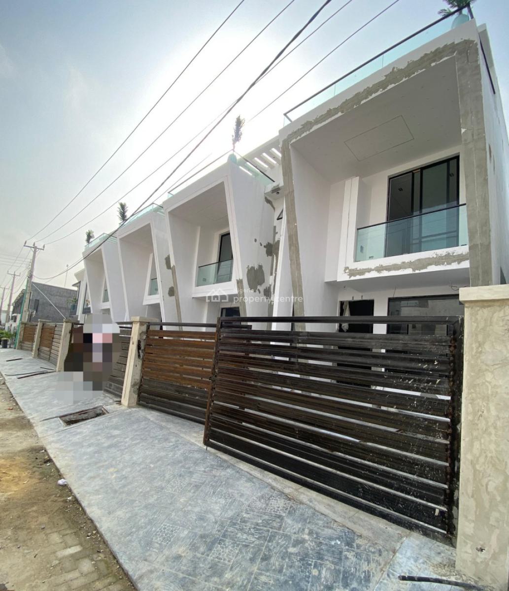 Premium  4 Bedroom Semi Detached Duplex with Bq, Ikota, Lekki, Lagos, Semi-detached Duplex for Sale