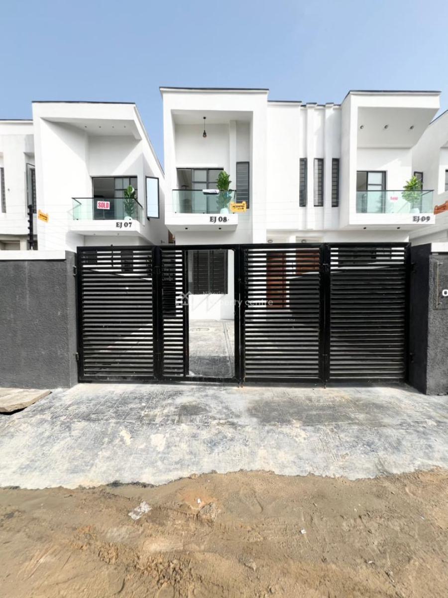 Luxury 4bedroom Semi Detached Duplex with Bq in a Secured Estate, Ikota, Lekki, Lagos, Semi-detached Duplex for Sale