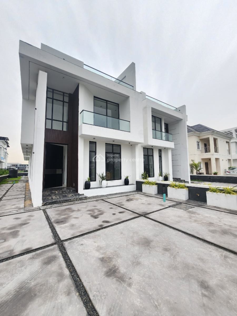 Luxury 5 Bedroom Detached Duplex with Bq, Pool, Cinema, Cowrie Creek, Ikate, Lekki, Lagos, Semi-detached Duplex for Sale