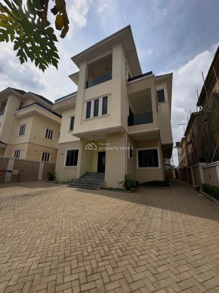 Regal 7 Bedroom Detached Duplex with an Elevator, Pool and a Bq, Guzape District, Abuja, Detached Duplex for Sale