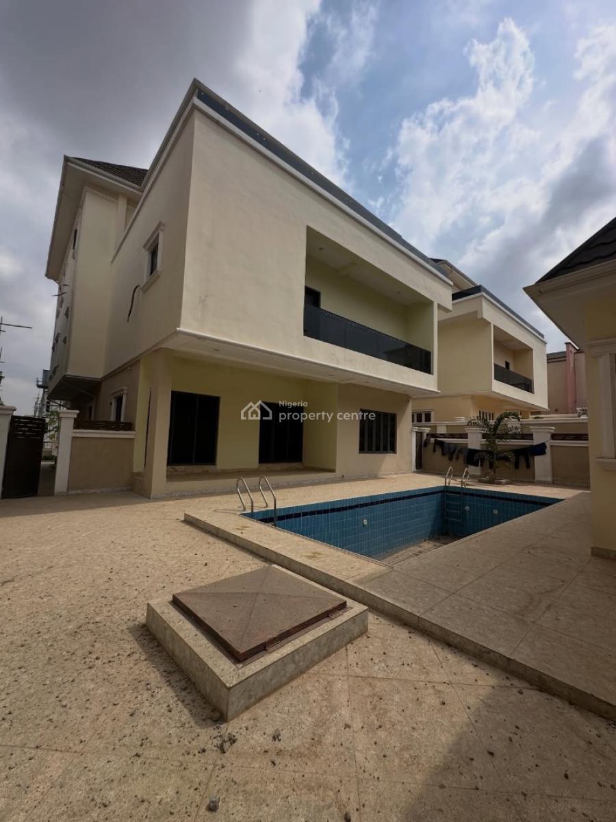Regal 7 Bedroom Detached Duplex with an Elevator, Pool and a Bq, Guzape District, Abuja, Detached Duplex for Sale