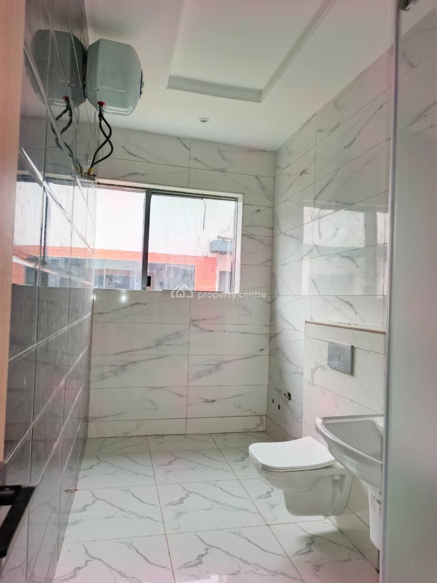 Smart Spacious Newly Built 4 Bedrooms Terrace Duplex., in a Very Good 24/7 Power Supply Estate at Abraham Adesanya Axis Ajah, Ajah, Lagos, Terraced Duplex for Rent