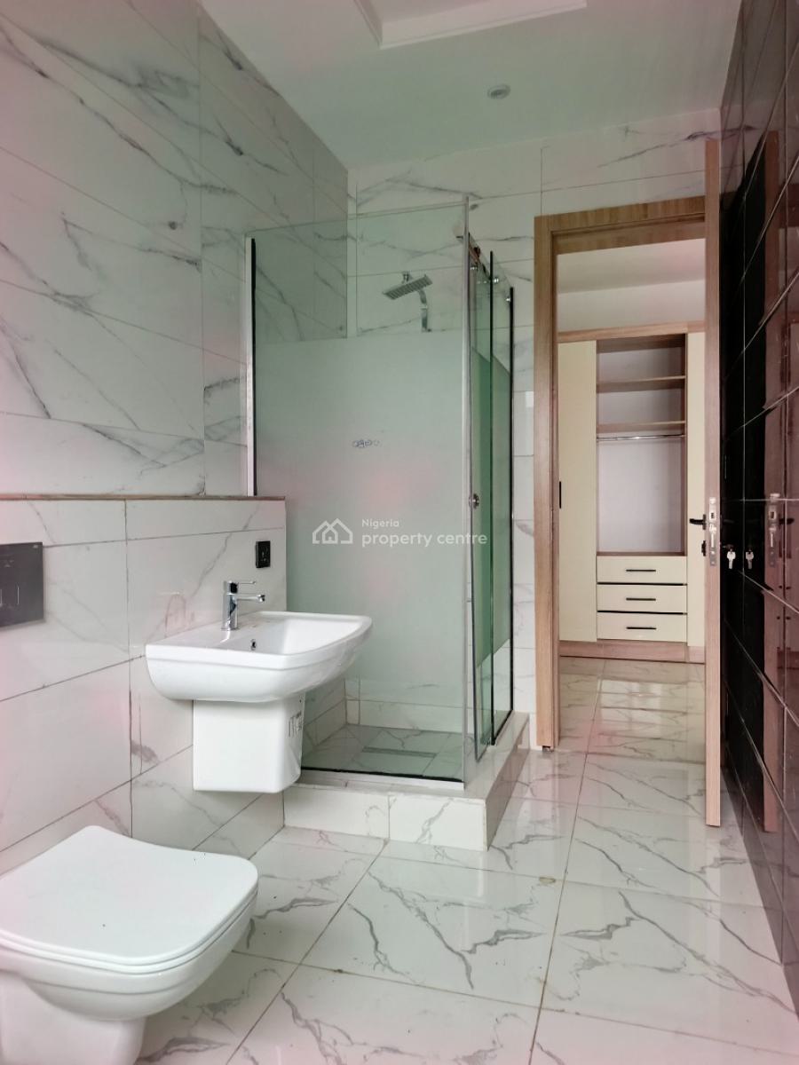 Smart Spacious Newly Built 4 Bedrooms Terrace Duplex., in a Very Good 24/7 Power Supply Estate at Abraham Adesanya Axis Ajah, Ajah, Lagos, Terraced Duplex for Rent