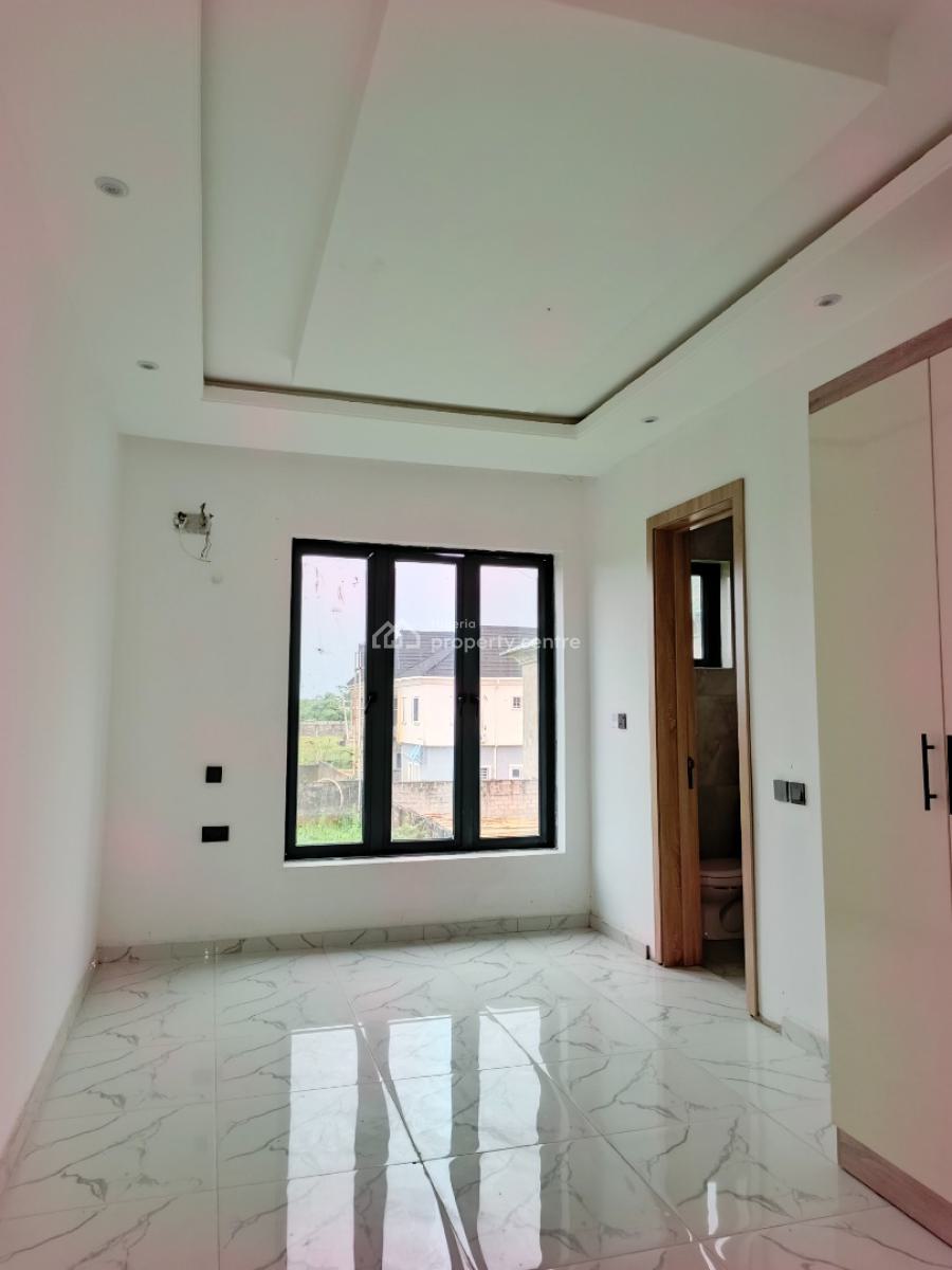 Smart Spacious Newly Built 4 Bedrooms Terrace Duplex., in a Very Good 24/7 Power Supply Estate at Abraham Adesanya Axis Ajah, Ajah, Lagos, Terraced Duplex for Rent