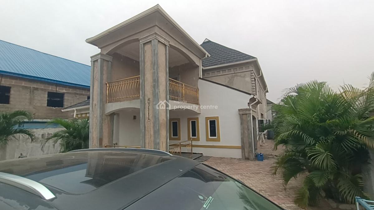 Completed Five Bedroom Duplex on Full Plot of Land, Asolo, Agric, Ikorodu, Lagos, Detached Duplex for Sale