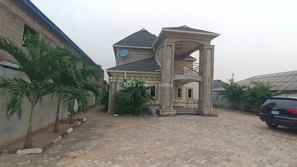 Completed Five Bedroom Duplex on Full Plot of Land, Asolo, Agric, Ikorodu, Lagos, Detached Duplex for Sale