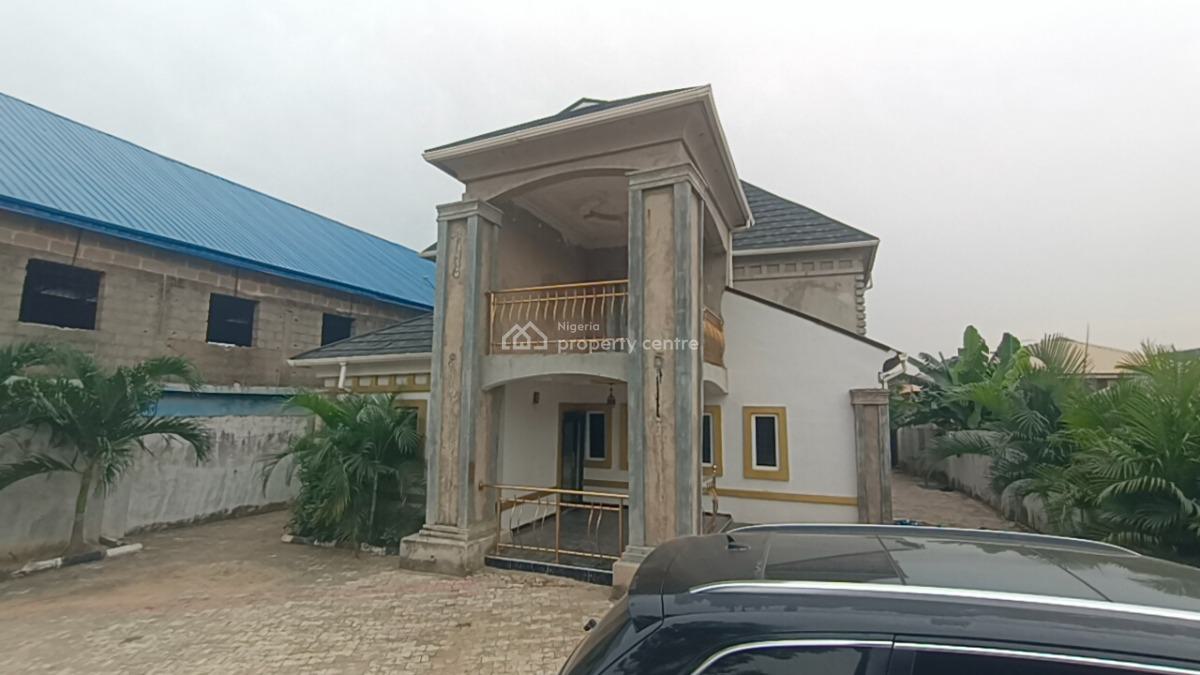 Completed Five Bedroom Duplex on Full Plot of Land, Asolo, Agric, Ikorodu, Lagos, Detached Duplex for Sale