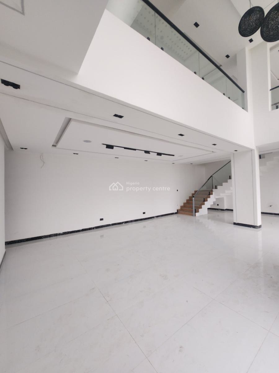 Contemporary 5 Bedroom Semi Detached Duplex with Bq, Cinema, Rooftop, Cowrie Creek Estate, Ikate, Lekki, Lagos, Semi-detached Duplex for Sale