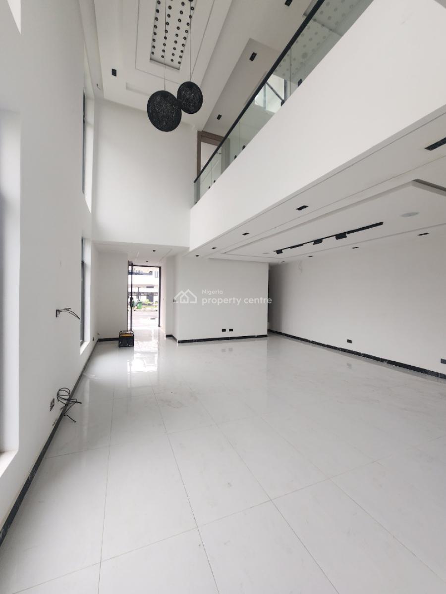 Contemporary 5 Bedroom Semi Detached Duplex with Bq, Cinema, Rooftop, Cowrie Creek Estate, Ikate, Lekki, Lagos, Semi-detached Duplex for Sale