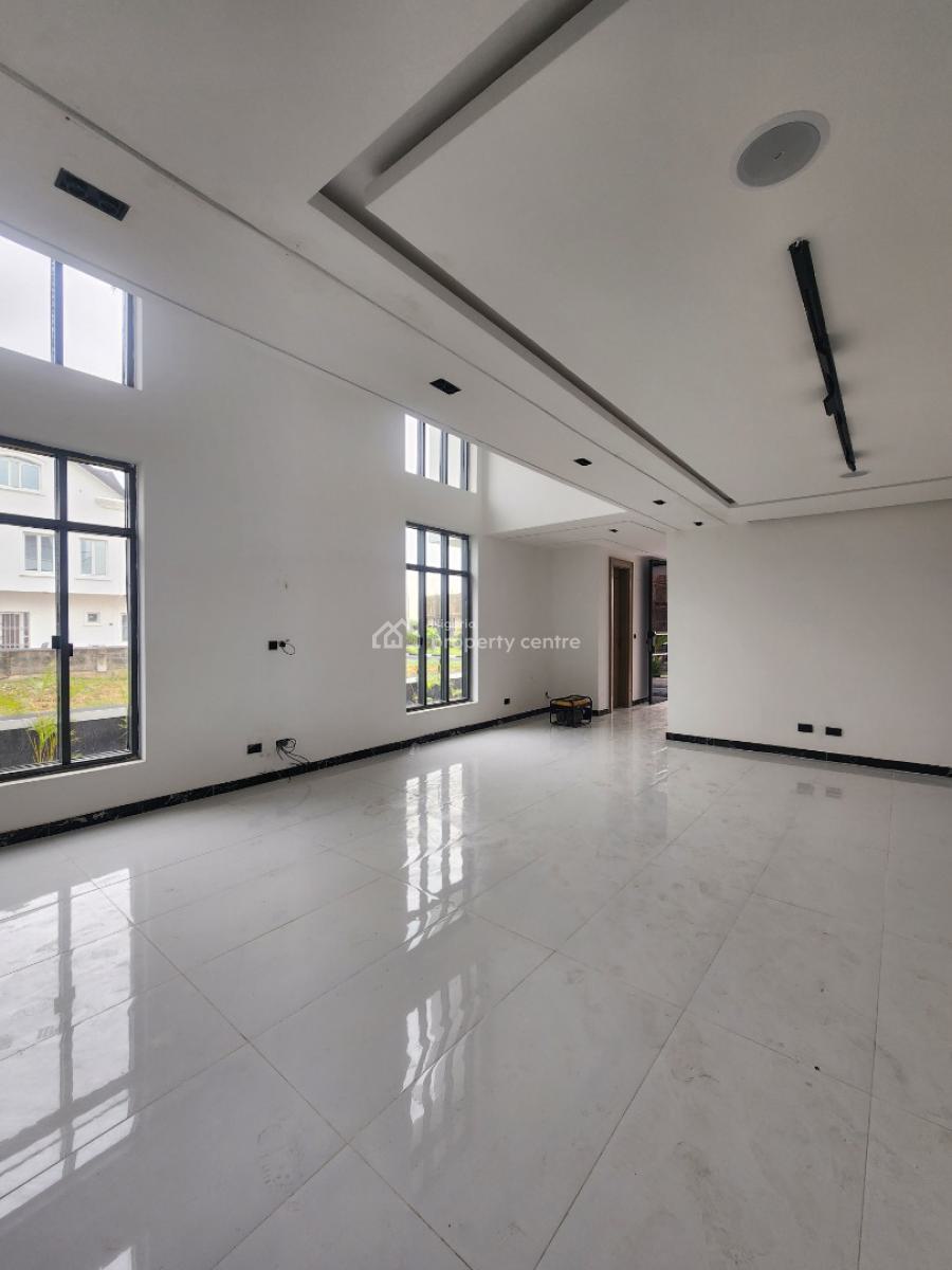 Contemporary 5 Bedroom Semi Detached Duplex with Bq, Cinema, Rooftop, Cowrie Creek Estate, Ikate, Lekki, Lagos, Semi-detached Duplex for Sale