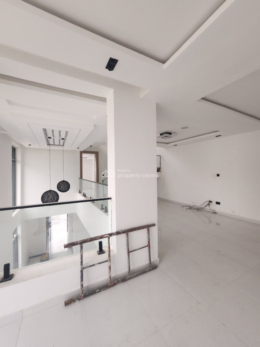 Contemporary 5 Bedroom Semi Detached Duplex with Bq, Cinema, Rooftop, Cowrie Creek Estate, Ikate, Lekki, Lagos, Semi-detached Duplex for Sale