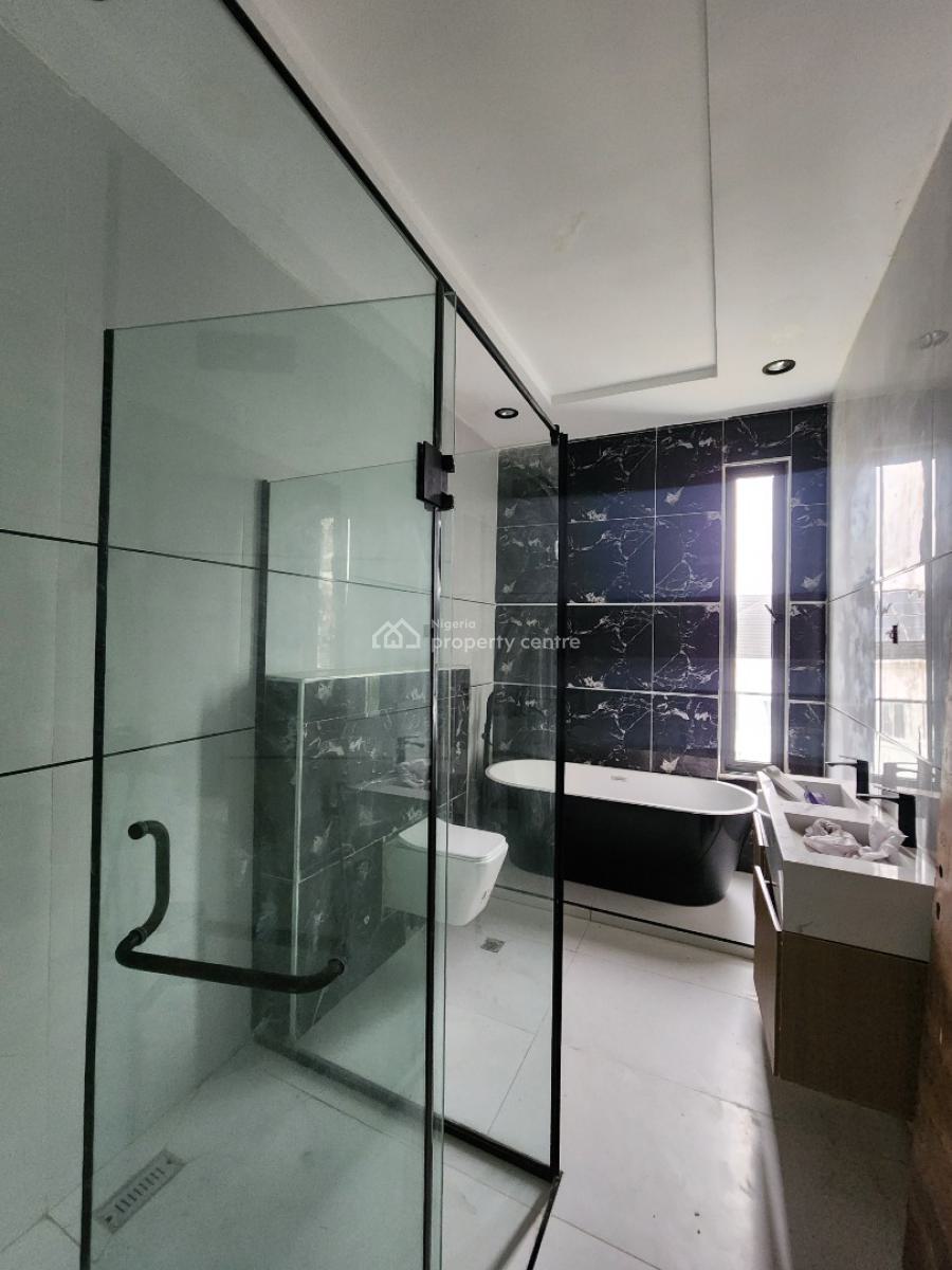 Contemporary 5 Bedroom Semi Detached Duplex with Bq, Cinema, Rooftop, Cowrie Creek Estate, Ikate, Lekki, Lagos, Semi-detached Duplex for Sale