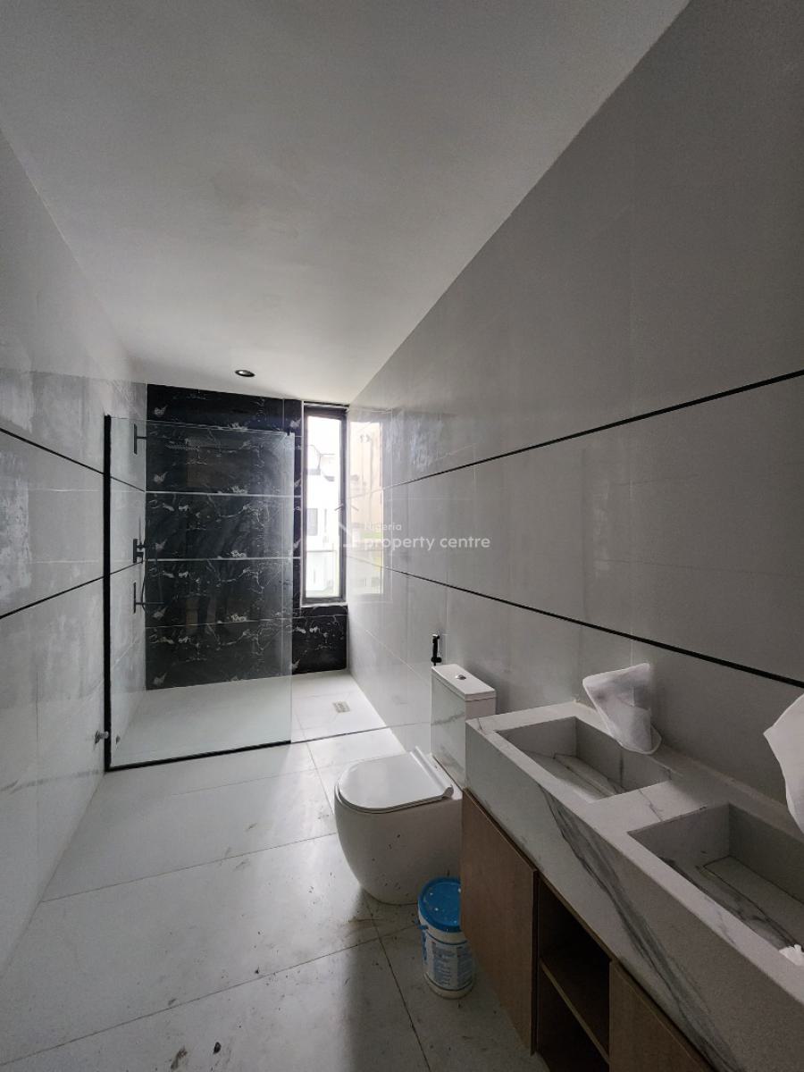 Contemporary 5 Bedroom Semi Detached Duplex with Bq, Cinema, Rooftop, Cowrie Creek Estate, Ikate, Lekki, Lagos, Semi-detached Duplex for Sale