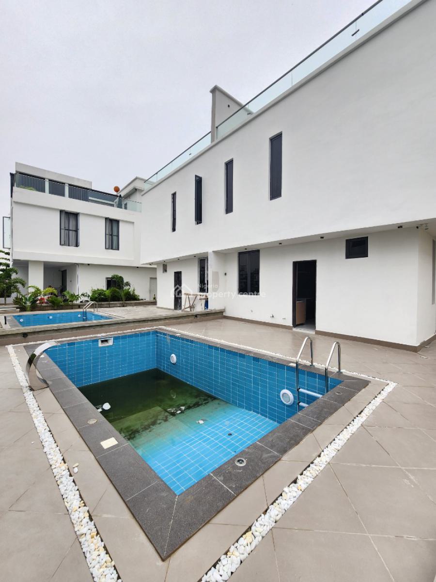 Luxury 5 Bedroom Semi Detached Duplex with Bq, Pool, Cinema, Rooftop, Cowrie Creek Estate, Ikate, Lekki, Lagos, Semi-detached Duplex for Sale