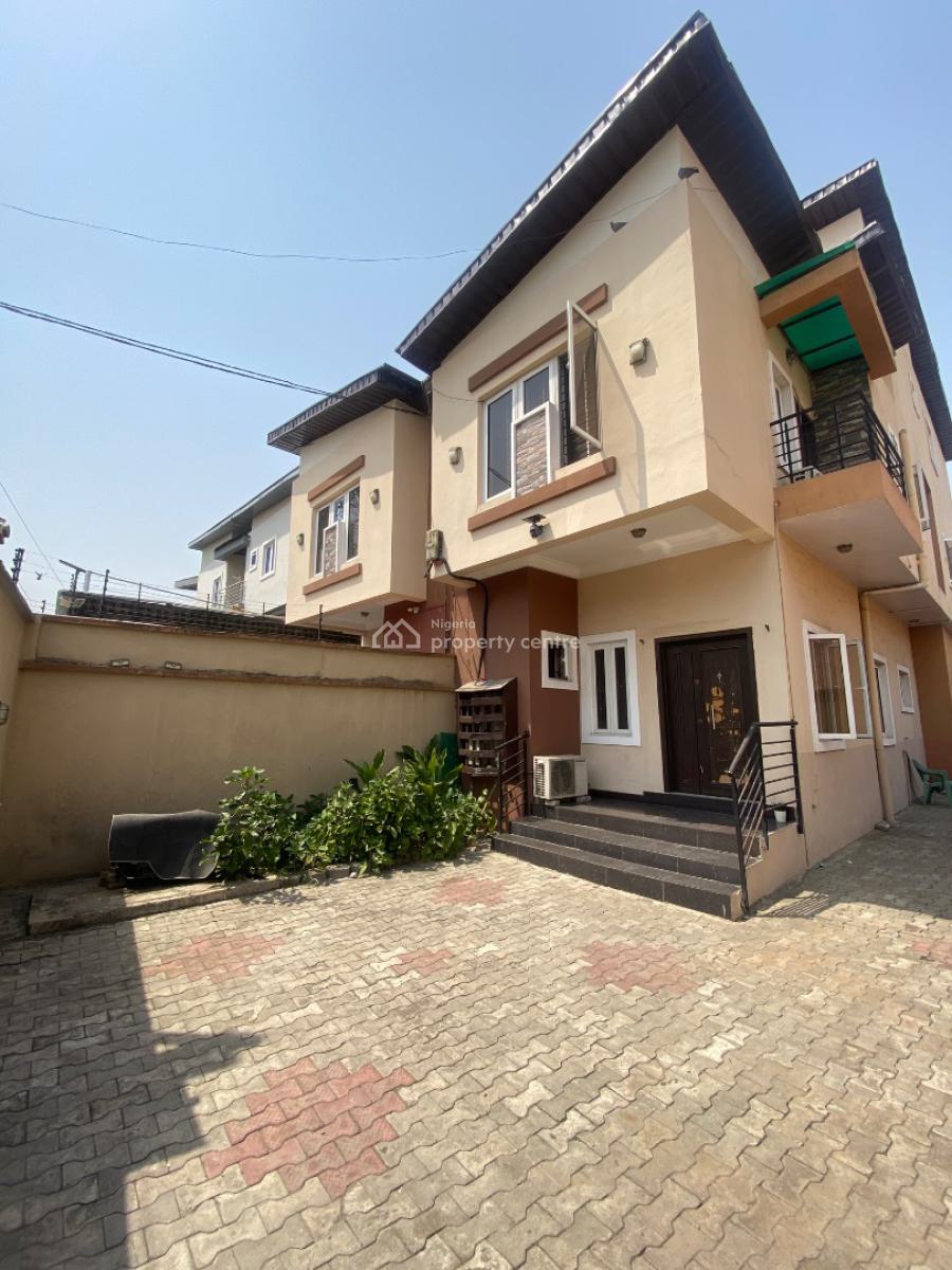 Tastefully Finished 4 Bedroom Semi Detached House with a Room Bq, Allen, Ikeja, Lagos, Semi-detached Duplex for Sale