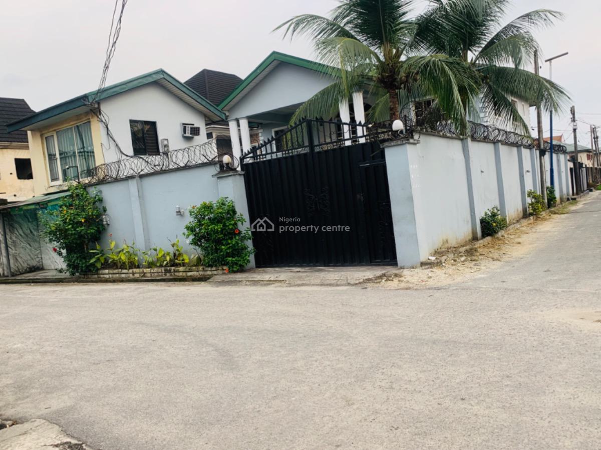 a Five (5) Bedroom Detached House with Bq & Gate House, Off Mummy B Road Near Gra Junction, Port Harcourt, Rivers, Detached Duplex for Rent