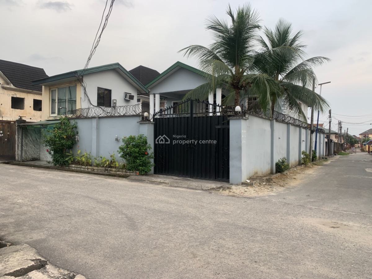 a Five (5) Bedroom Detached House with Bq & Gate House, Off Mummy B Road Near Gra Junction, Port Harcourt, Rivers, Detached Duplex for Rent