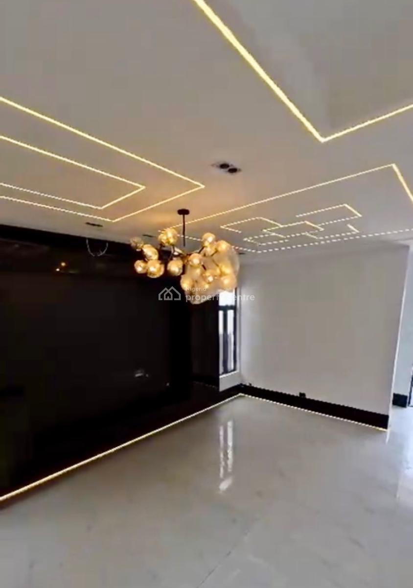 Aesthetically Brand New 5 Bedroom with B Q, Pool, Solar and Inverter, Sangotedo, Ajah, Lagos, Detached Duplex for Sale