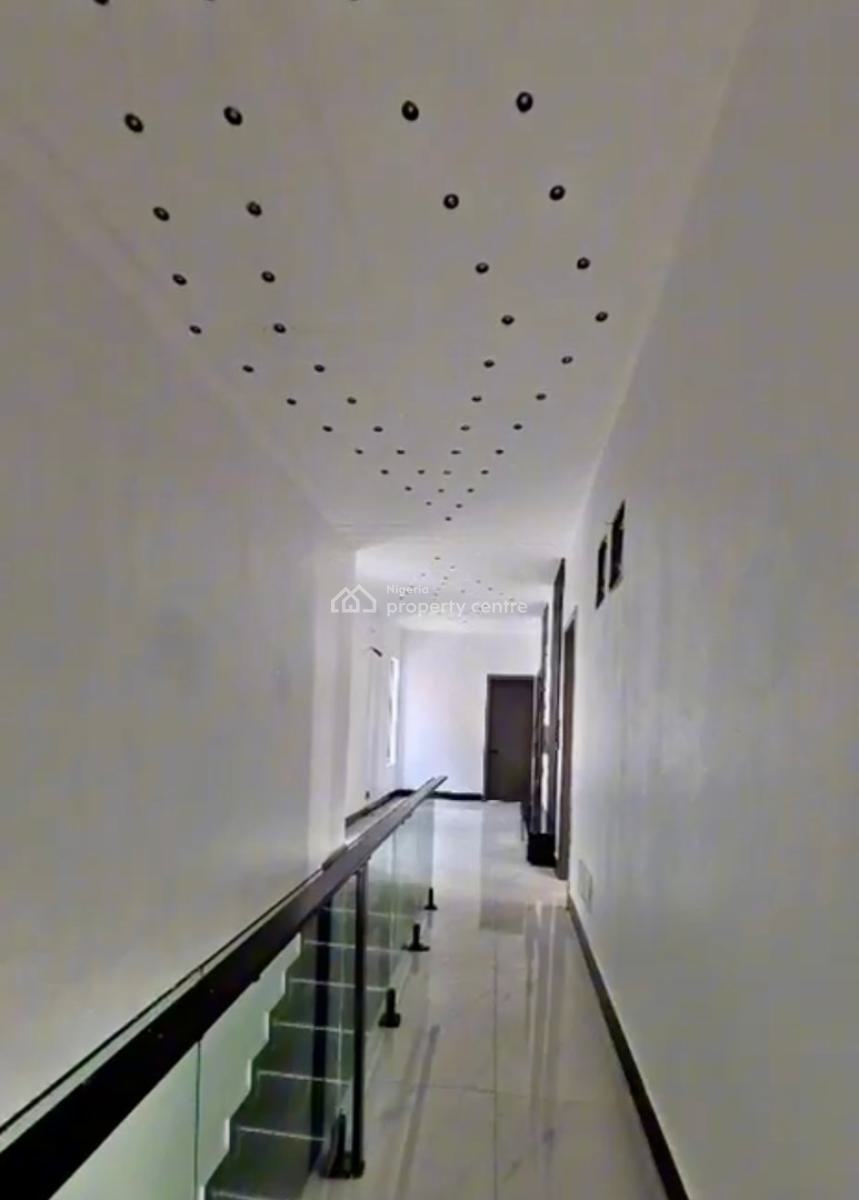 Aesthetically Brand New 5 Bedroom with B Q, Pool, Solar and Inverter, Sangotedo, Ajah, Lagos, Detached Duplex for Sale